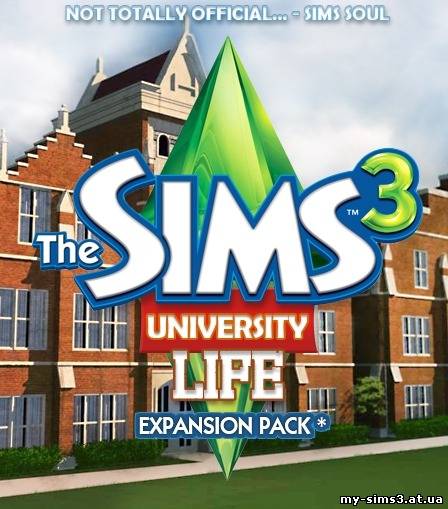 The Sims 3 Університет: реконструкція логотипу