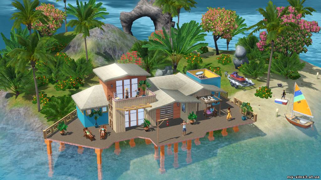 Ведення бізнесу в The Sims 3 Райські Острови (RUS SUB)